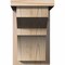 Ekena Millwork Monterey Smooth Corbel w/Backplate, Douglas Fir, 7 1/2"W x 12"D x 12"H COR08X12X12MON01SDF - alternate 2
